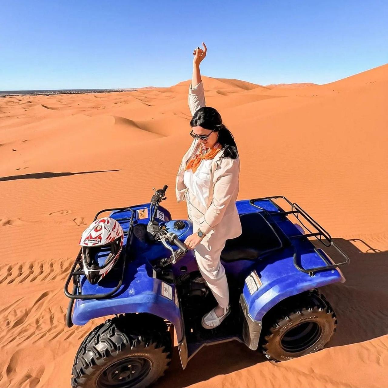 Bivouac La Fibule Des Dunes 메르주가 외부 사진